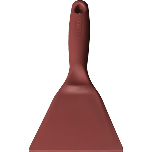 Grand grattoir perceptible par d&eacute;tecteur de m&eacute;tal, Rouge, 4-1/4" la x 10" lo Distribution Jean Lapalme