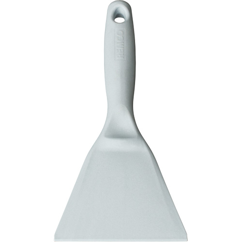 Grand grattoir perceptible par d&eacute;tecteur de m&eacute;tal, Gris, 4-1/4" la x 10" lo Distribution Jean Lapalme