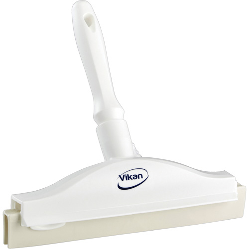 Double Blade Ultra Hygiene Squeegee, 10", White Distribution Jean Lapalme