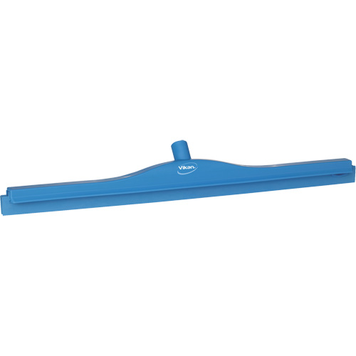 Raclette &agrave; lame double ultra hygi&eacute;nique, 28", Bleu Distribution Jean Lapalme