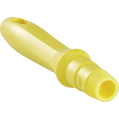 Mini Handle, Brush/Pad Holder/Scraper/Squeegee, Yellow, Standard, 6-1/4" L Distribution Jean Lapalme