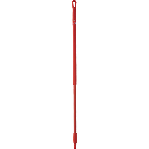 Handle, Broom/Brush/Pad Holder/Scraper/Squeegee, Red, Standard, 51-1/2" L Distribution Jean Lapalme
