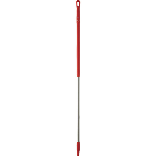 Manche, Balai/Brosse/Support &agrave; tampon/Grattoir/Raclette, Rouge, Ergonomique, 59" lo Distribution Jean Lapalme