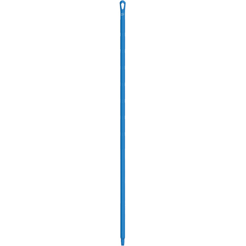 Ultra Hygiene Handle, Broom/Brush/Pad Holder/Scraper/Squeegee, Blue, Ergonomic, 67" L Distribution Jean Lapalme