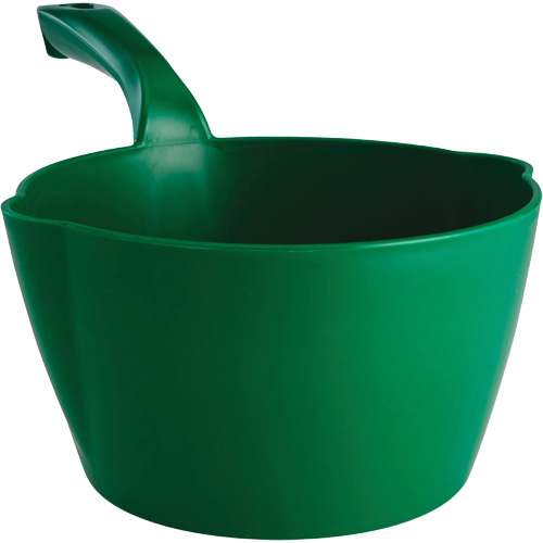 Pelle &agrave; main ronde, Plastique, Vert, 64 oz Distribution Jean Lapalme