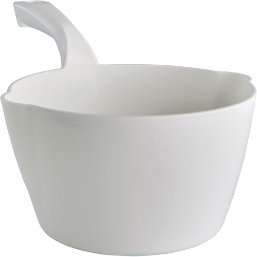 Pelle &agrave; main ronde, Plastique, Blanc, 64 oz Distribution Jean Lapalme
