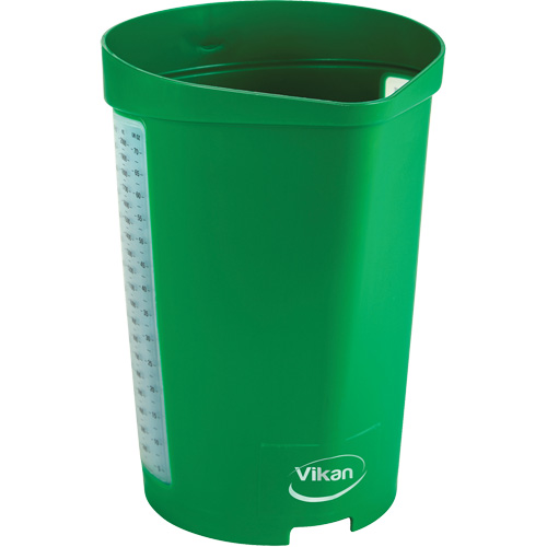 Cruche gradu&eacute;e, Plastique, Vert, 65 oz Distribution Jean Lapalme