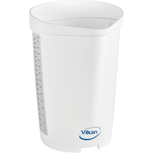 Cruche gradu&eacute;e, Plastique, Blanc, 65 oz Distribution Jean Lapalme