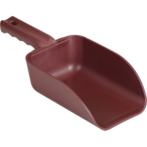 Pelle &agrave; main perceptible par d&eacute;tecteur de m&eacute;tal, Plastique, Rouge, 32 oz Distribution Jean Lapalme