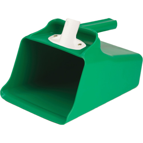 Grande pelle &agrave; main &agrave; puiser, Plastique, Vert, 128 oz. Distribution Jean Lapalme