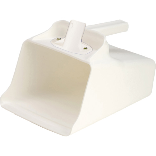 Grande pelle &agrave; main &agrave; puiser, Plastique, Blanc, 128 oz. Distribution Jean Lapalme