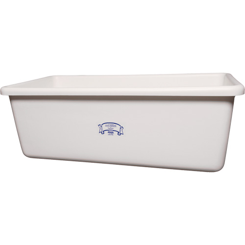 Bac de rangement et transport, Plastique, Blanc Distribution Jean Lapalme