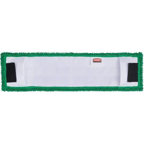 Adaptable Flat Mop Pad, Finishing, Microfibre, 5-1/2" x 19-1/2" Distribution Jean Lapalme