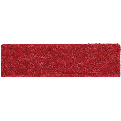Adaptable Flat Mop Pad, Finishing, Microfibre, 5-1/2" x 19-1/2" Distribution Jean Lapalme
