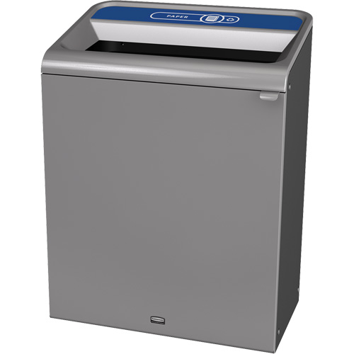 Configure Paper Waste Container, Bulk/Curbside/Deskside, Steel, 45 US gal. Distribution Jean Lapalme