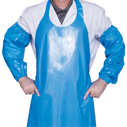 Manchettes Top Dog, 18", Polyur&eacute;thane, Bleu Distribution Jean Lapalme