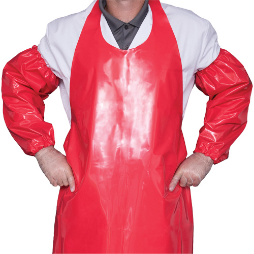 Manchettes Top Dog, 18", Polyur&eacute;thane, Rouge Distribution Jean Lapalme