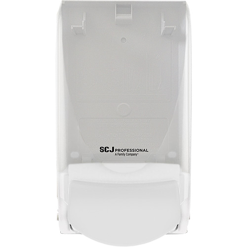 Distributeur transparent pour savons en lotion antibact&eacute;riens, &agrave; pression, Capacit&eacute; de 1000 ml, Format Cartouche de recharge Distribution Jean Lapalme