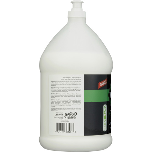 Savon pour les mains sans eau Power Clean, Liquide, 3,78 L, Sans parfum Distribution Jean Lapalme