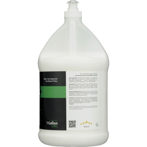 Savon pour les mains sans eau Power Clean, Liquide, 3,78 L, Sans parfum Distribution Jean Lapalme