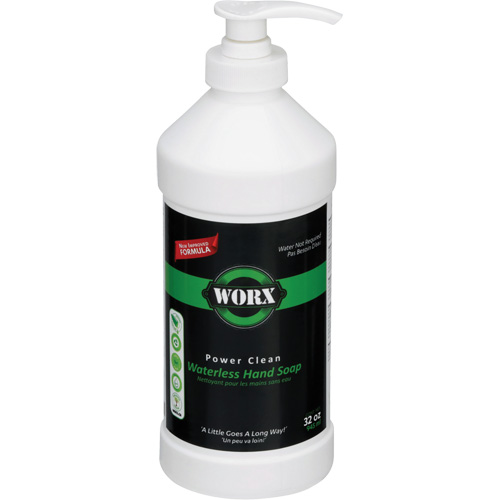 Savon pour les mains sans eau Power Clean, Liquide, 945 ml, Sans parfum Distribution Jean Lapalme
