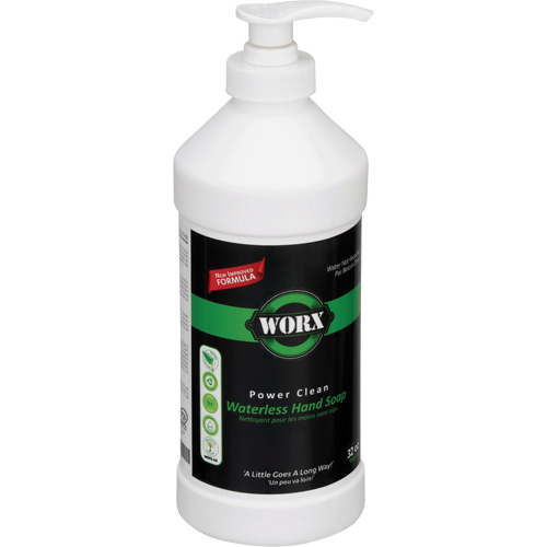 Savon pour les mains sans eau Power Clean, Liquide, 945 ml, Sans parfum Distribution Jean Lapalme