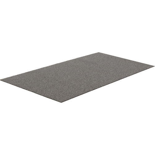 Tundra Indoor/Outdoor Matting, Latex/Polypropylene, Scraper Type, Tufted Cut Pile Pattern, 6-1/2' x 65-1/2", Charcoal Distribution Jean Lapalme