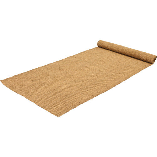 Indoor/Outdoor Coir Matting, Natural Fibre, Wiper/Scraper Type, Woven Pattern, 3-3/4' x 150', Natural Distribution Jean Lapalme