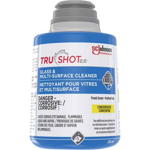 Nettoyant pour le verre et multisurface TruShot 2.0, 266 ml, Bouteille &agrave; g&acirc;chette Distribution Jean Lapalme