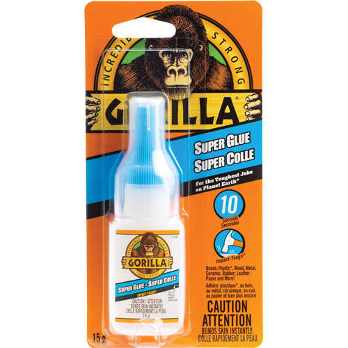 Super Glue, 15 g, Bottle, Clear Distribution Jean Lapalme