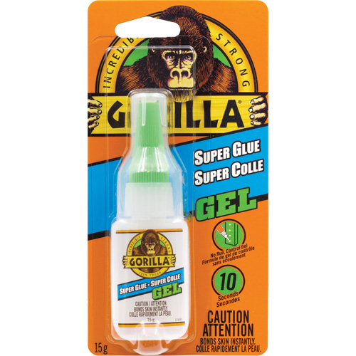 Super Glue Gel, 15 g, Bottle, Clear Distribution Jean Lapalme
