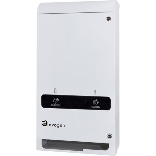 EvoGen&reg; EVNT3 No-Touch Dual Pad & Tampon Dispenser Distribution Jean Lapalme