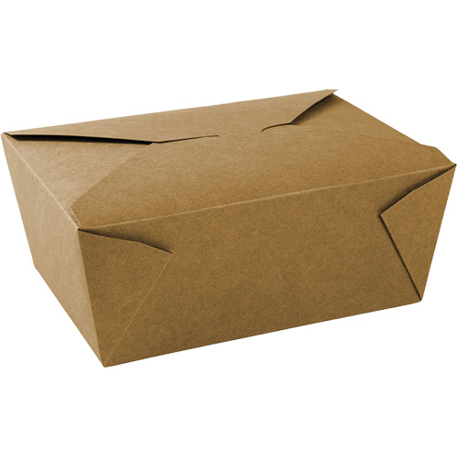 Kraft Take Out Food Containers, Corrugated, Rectangular Distribution Jean Lapalme