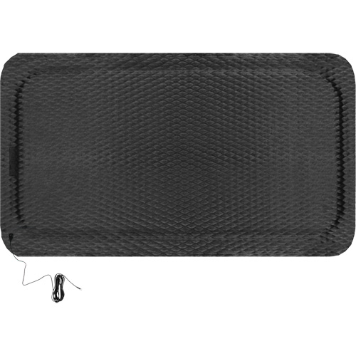 Hog Heaven Electrically Conductive Mat, 3' W x 5' L, 5/8" Thickness, Black, Nitrile Distribution Jean Lapalme