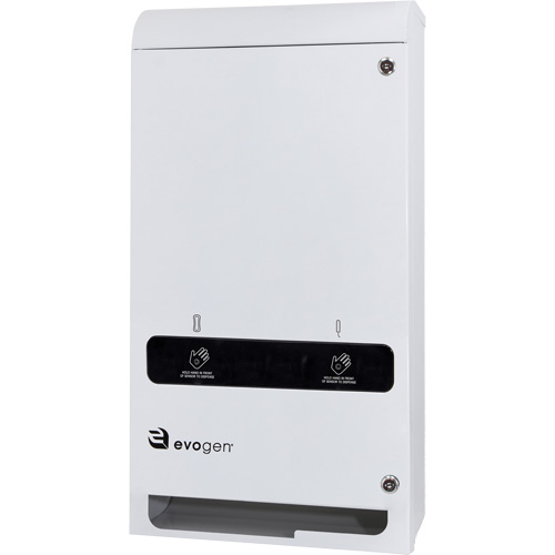 EvoGen&reg; EVNT3 No-Touch Dual Feminine Hygiene Dispenser Distribution Jean Lapalme