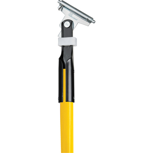 Manche jaune pour vadrouille &agrave; &eacute;pousseter Clipper, Fibre de verre, 1" dia, 60" lo Distribution Jean Lapalme
