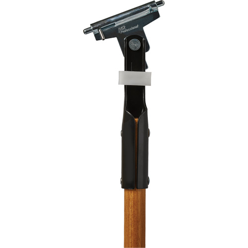 Clipper Dust Mop Handle, Wood, Quick-Connect Tip, 1" Diameter, 60" Length Distribution Jean Lapalme