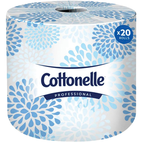 Papier hygi&eacute;nique professionnel Cottonelle, 2 Pli, 451 Feuilles/Rouleu, Blanc Distribution Jean Lapalme
