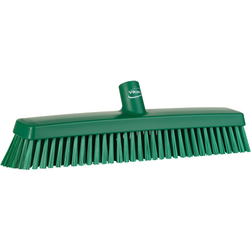 T&ecirc;te de balai-brosse, Crins Fin/Ferme, 16-1/2", Polyester/Polypropyl&egrave;ne, Vert Distribution Jean Lapalme