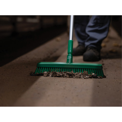 T&ecirc;te de balai-brosse, Crins Fin/Ferme, 16-1/2", Polyester/Polypropyl&egrave;ne, Vert Distribution Jean Lapalme