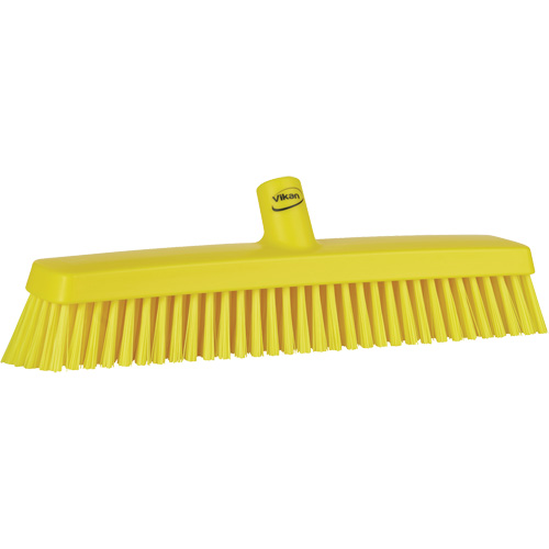 T&ecirc;te de balai-brosse, Crins Fin/Ferme, 16-1/2", Polyester/Polypropyl&egrave;ne, Jaune Distribution Jean Lapalme