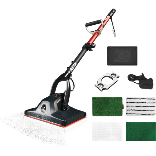 Machine oscillante pour le nettoyage des planchers Shock, Nettoyant Distribution Jean Lapalme