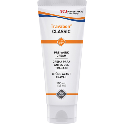 Travabon&reg; Classic Oil, Grease & Adhesive Defense Cream, Tube, 100 ml Distribution Jean Lapalme