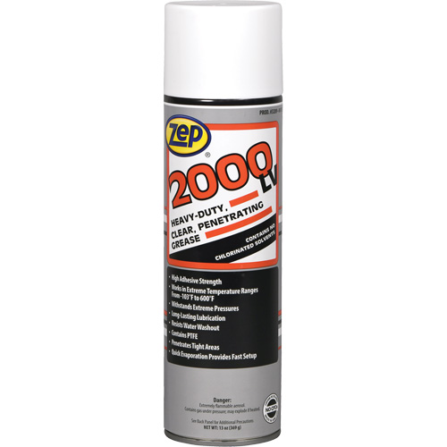 2000 LV Lubricant, Aerosol Can Distribution Jean Lapalme