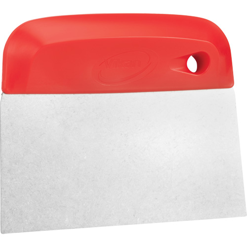 Coupe-p&acirc;te flexible en acier inoxydable, Rouge, 4-1/2" la x 5-3/4" lo Distribution Jean Lapalme