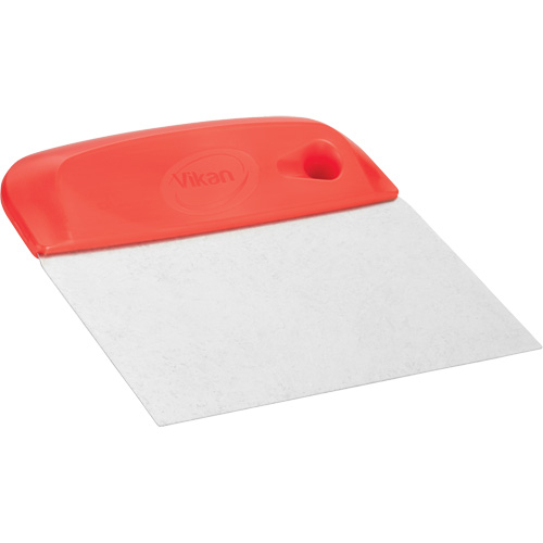 Coupe-p&acirc;te flexible en acier inoxydable, Rouge, 4-1/2" la x 5-3/4" lo Distribution Jean Lapalme