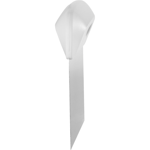 Coupe-p&acirc;te flexible en acier inoxydable, Blanc, 4-1/2" la x 5-3/4" lo Distribution Jean Lapalme