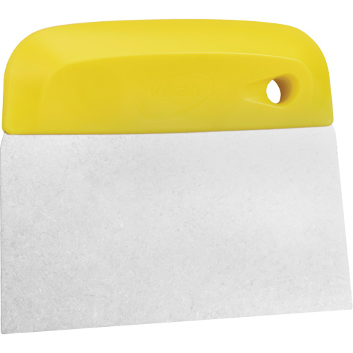Coupe-p&acirc;te flexible en acier inoxydable, Jaune, 4-1/2" la x 5-3/4" lo Distribution Jean Lapalme