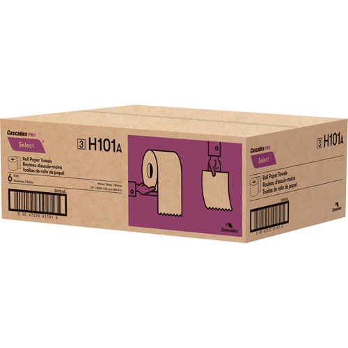 Rouleau de papier essuie-tout PRO Select, 1 pli, Standard, 1000' lo Distribution Jean Lapalme
