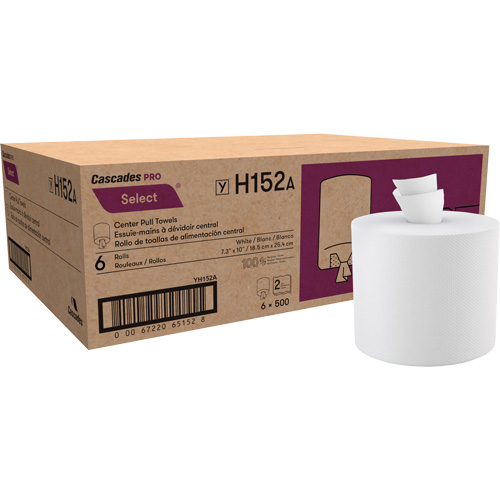Paper Towel Roll, 2 Ply, Centre Pull Distribution Jean Lapalme